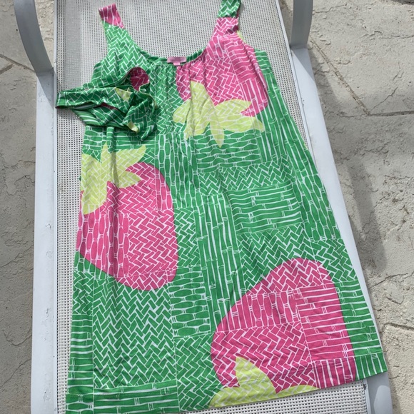 Lilly Pulitzer Dresses & Skirts - Lilly Pulitzer Cedar Knit Dress Green Berry Basket